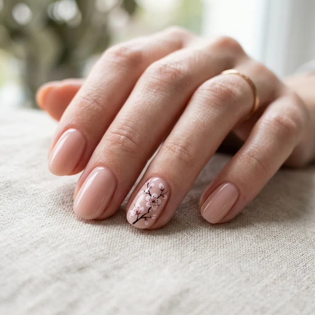 Cherry Blossom Nail Ideas