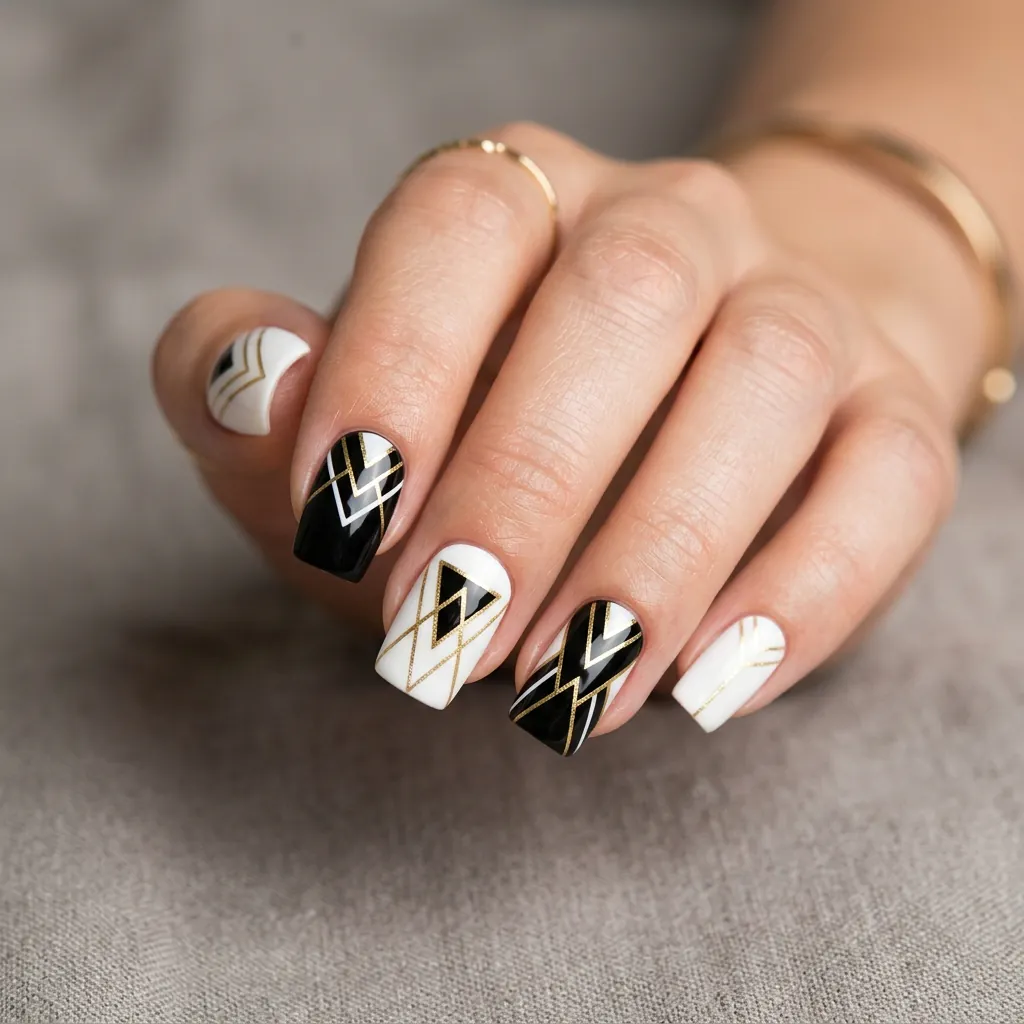 Geometric Nail Ideas