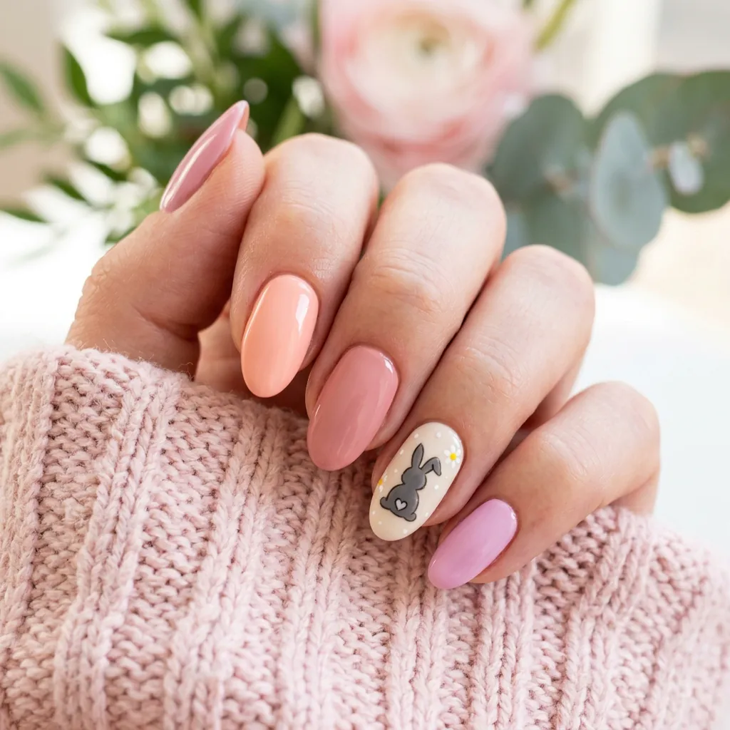 Rabbit Nail Art Ideas