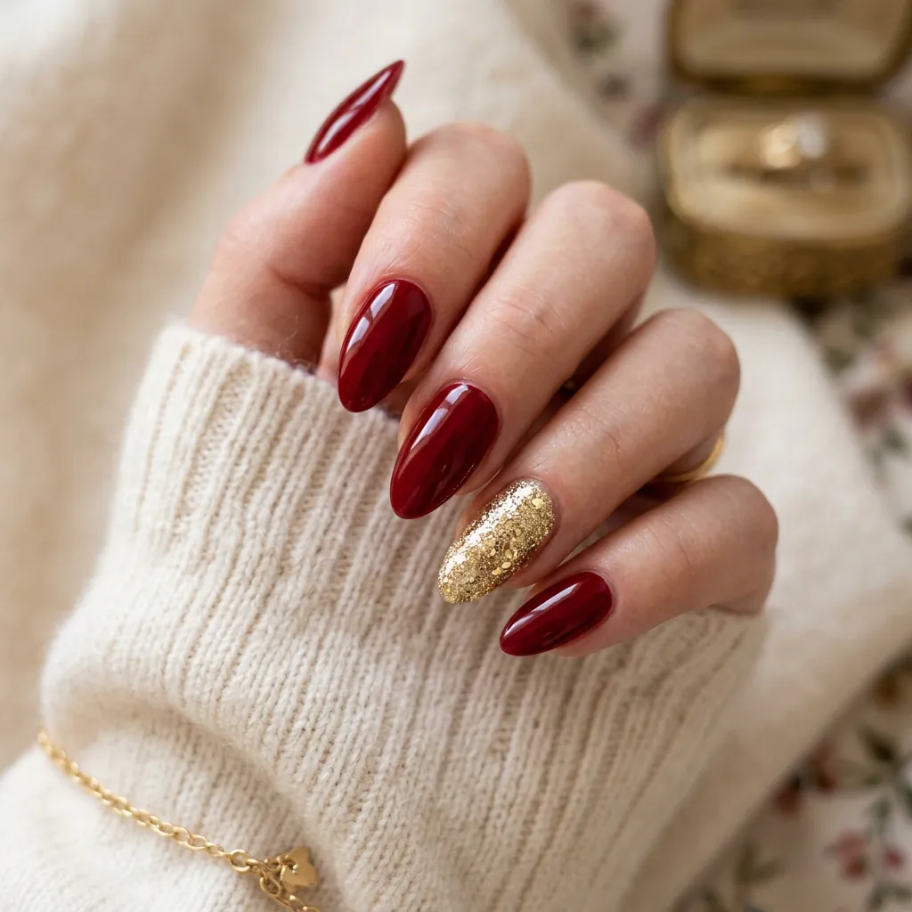 Deep Red Nail Ideas