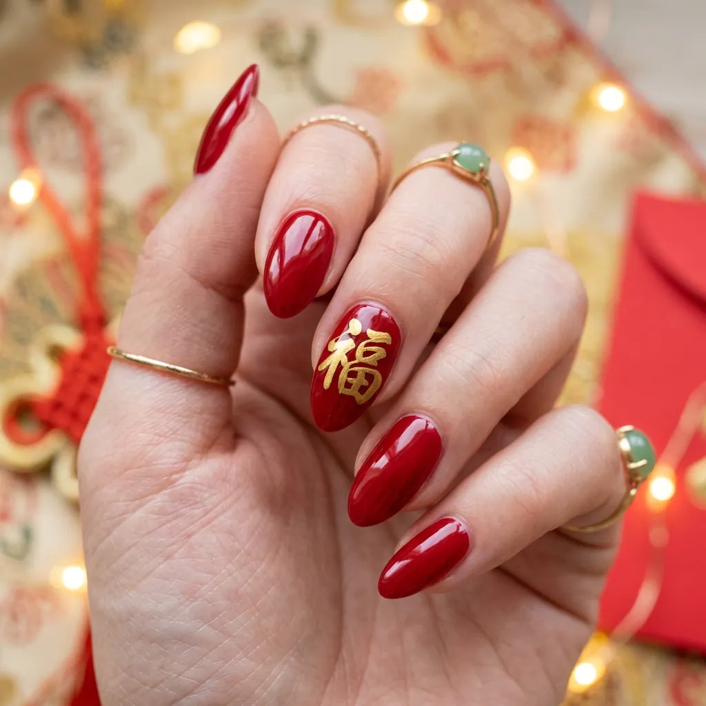 Fu Character Nail Ideas