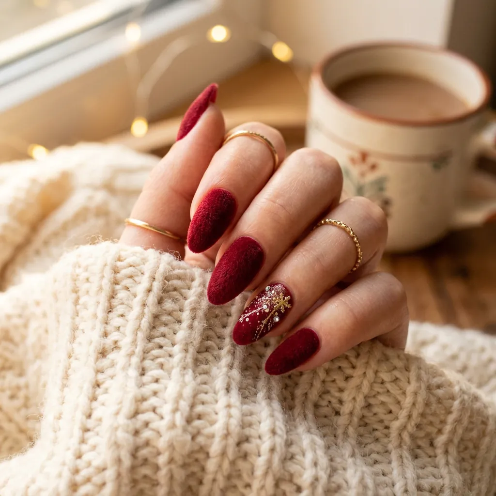 Velvet Nail Ideas