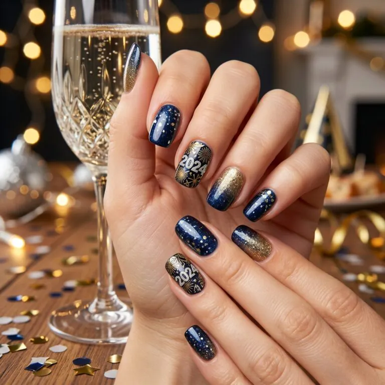 new year nails