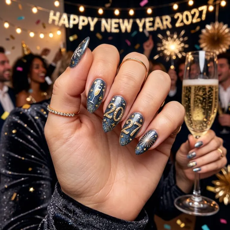 New Year Nails 2027: 27 Trendy Ideas to Save & Try 33 new year nails 2027