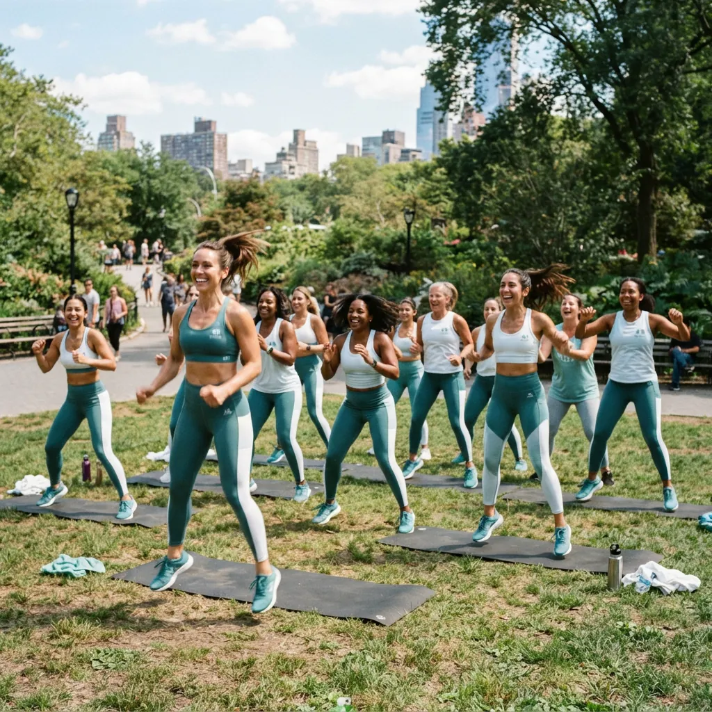 Athletic Outfits Ideas for Group Workouts
