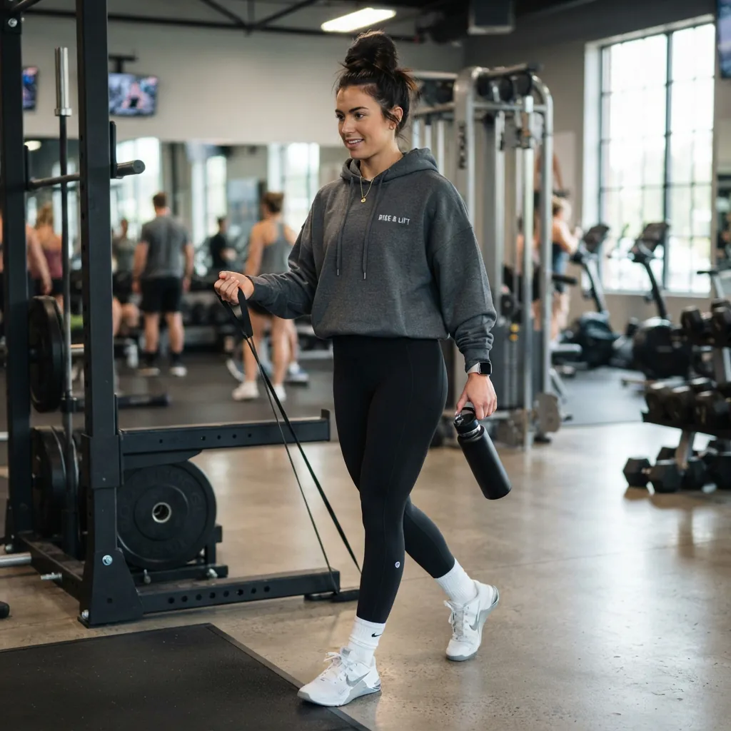 Gym Hoodie Outfit Ideas