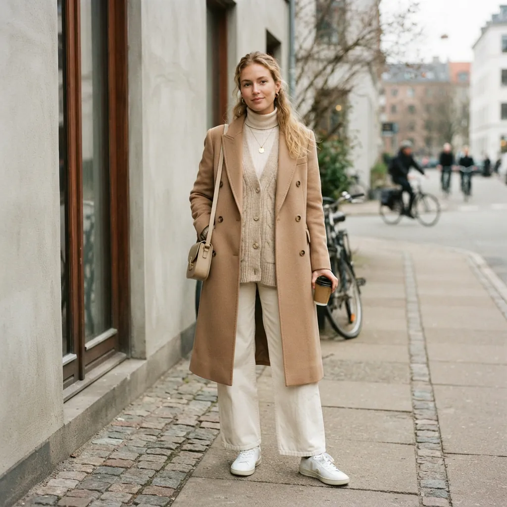 Neutral Palette Layering Outfit Ideas