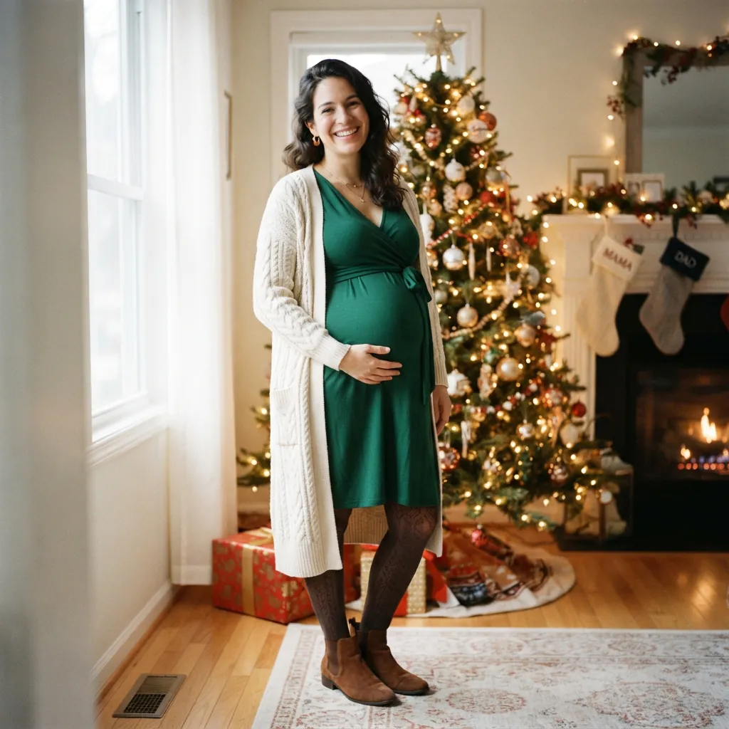 Christmas Maternity Outfit Ideas