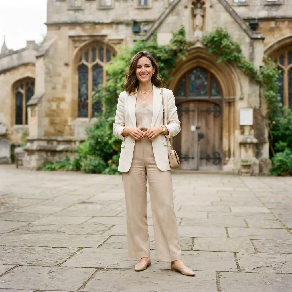 Neutral Tone Church Outfit Ideas