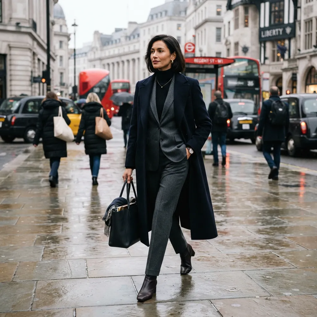 Winter Work Outfit Idea