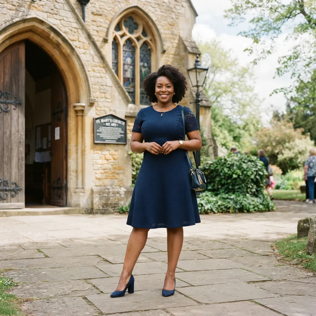 Plus Size Church Outfit