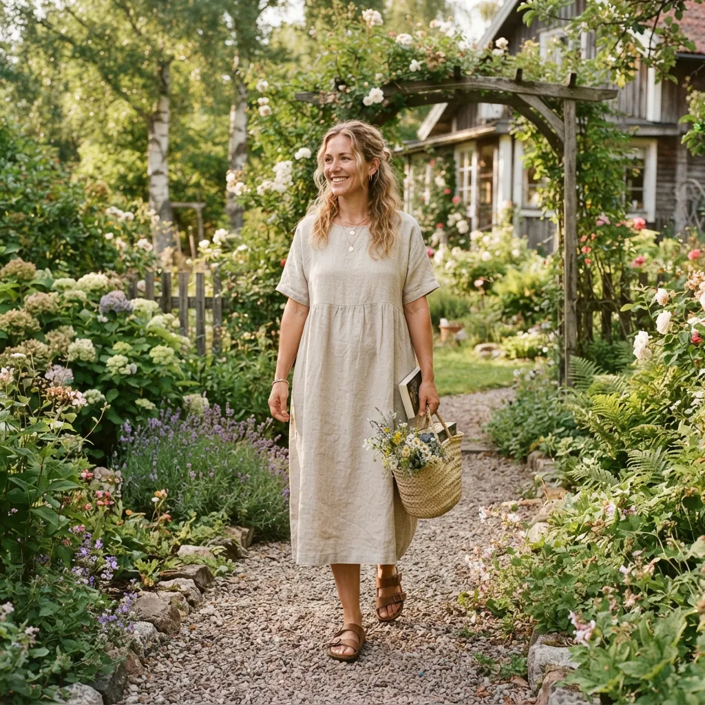 Linen and Cotton Outfit Ideas