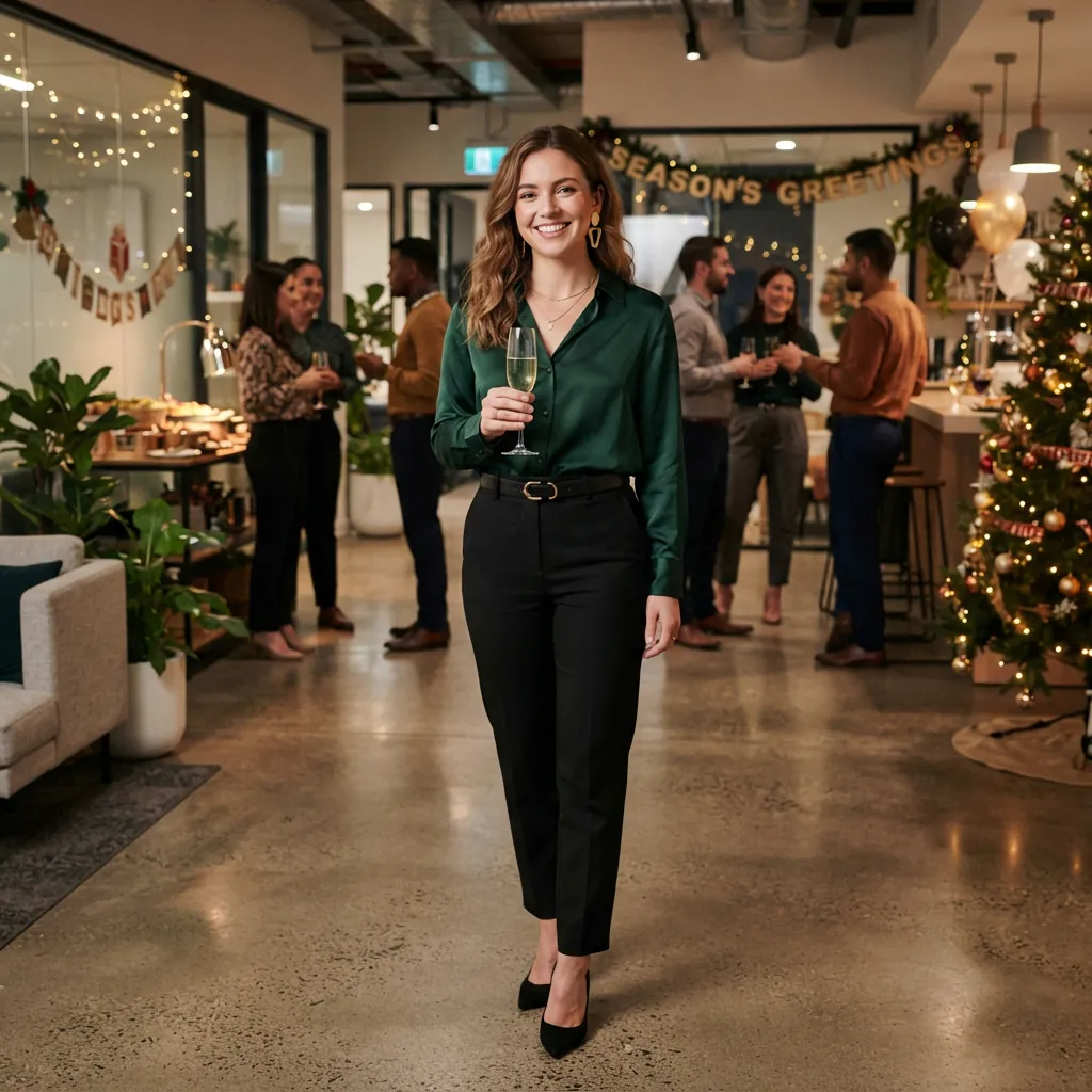 Office Christmas Party Outfit Ideas