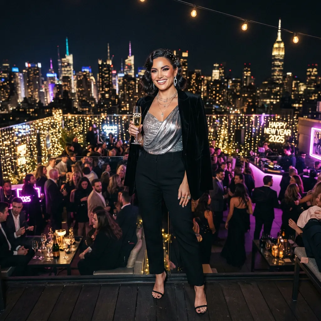 Metallic Outfit Ideas
