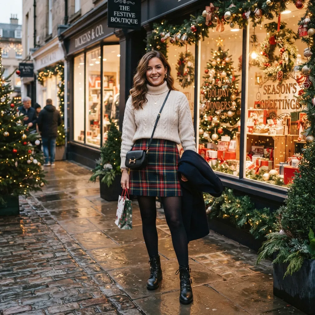 Tartan Skirt Outfit Ideas
