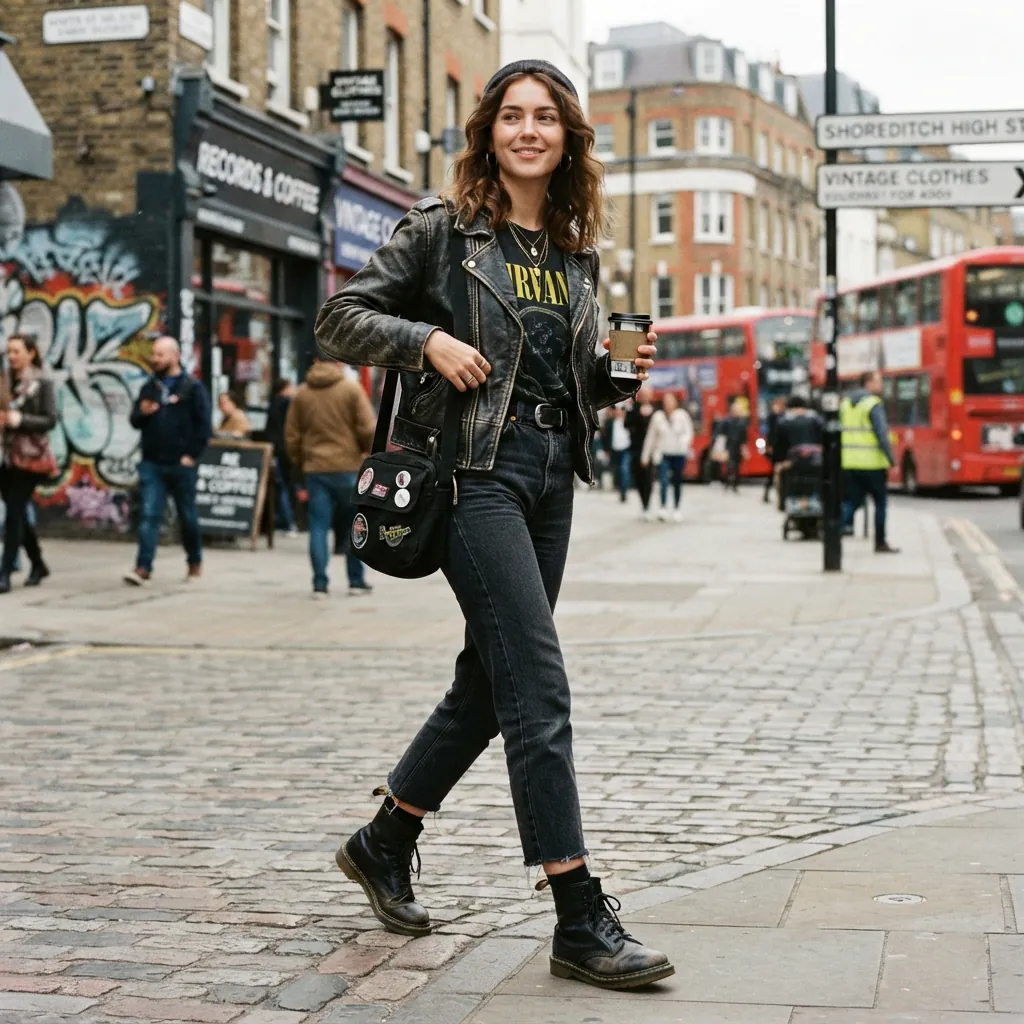 Streetwear Dr Martens Outfit Women Ideas