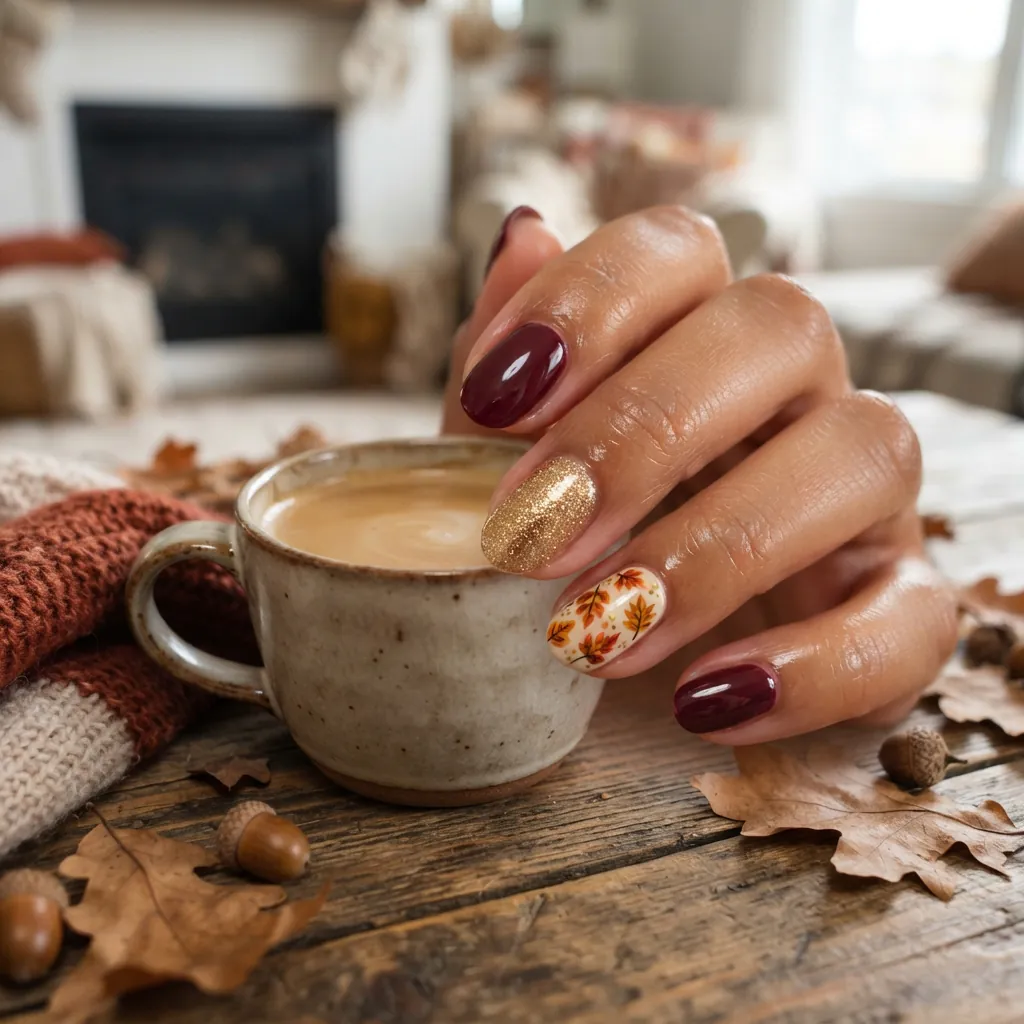 27 Best November Nail Ideas Short for Fall Vibes 14 november nail ideas short